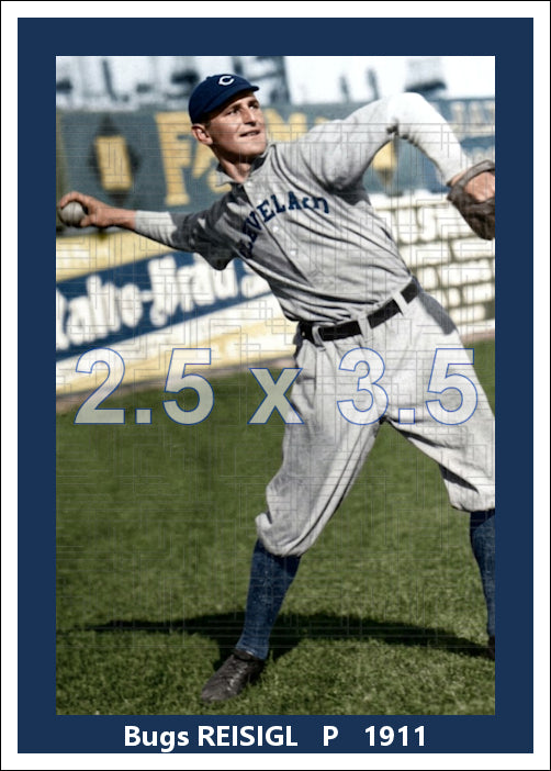 Bugs Reisigl - 1911 Cleveland Naps - choose a size & style