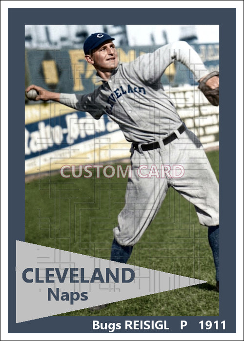 Bugs Reisigl - 1911 Cleveland Naps - choose a size & style