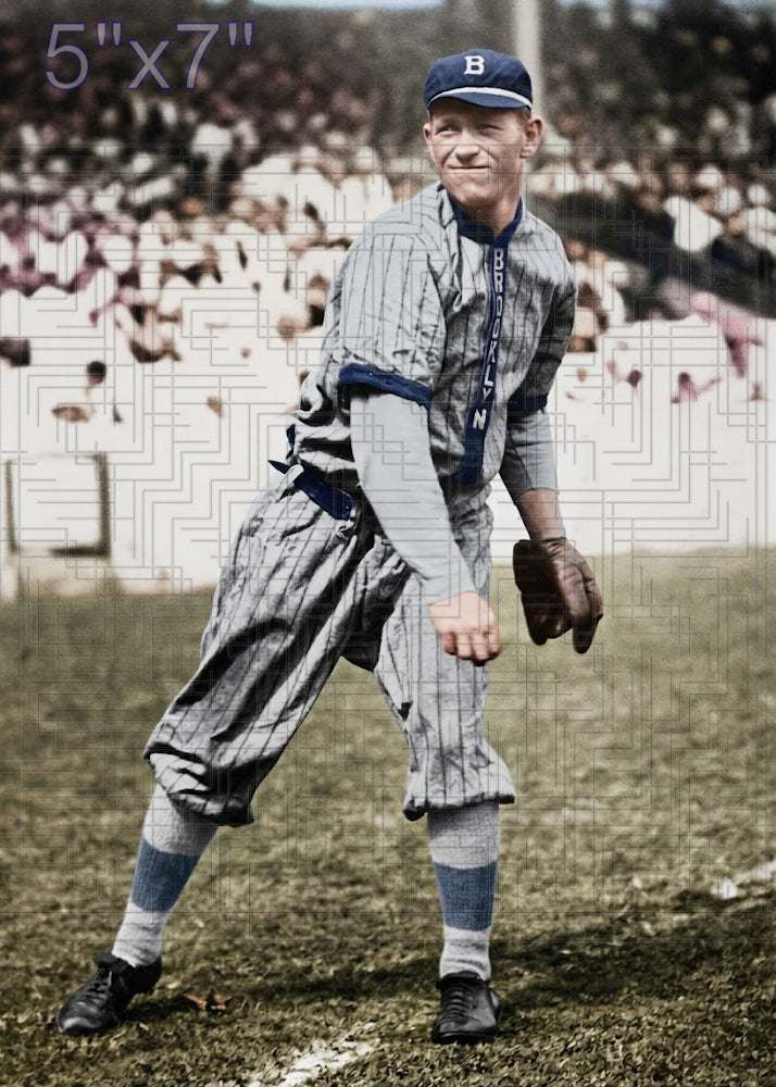 Bull Wagner - 1913 Brooklyn Dodgers - choose a size & style