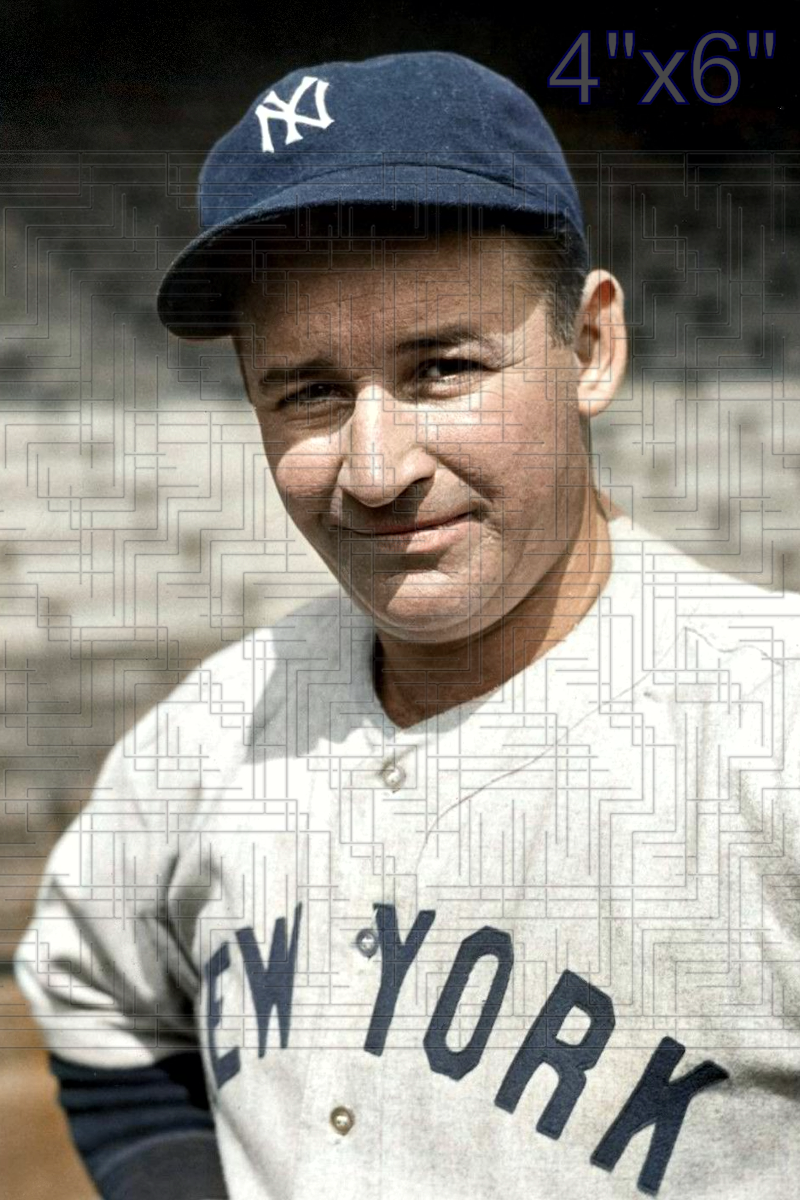 Bump Hadley - 1940 New York Yankees - choose a size & style