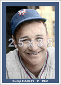 Bump Hadley - 1941 New York Giants - choose a size & style