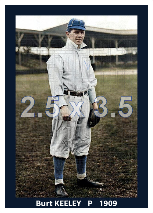 Burt Keeley - 1909 Washington Senators - choose a size & style