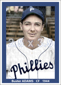 Buster Adams - 1944 Philadelphia Phillies - choose a size & style
