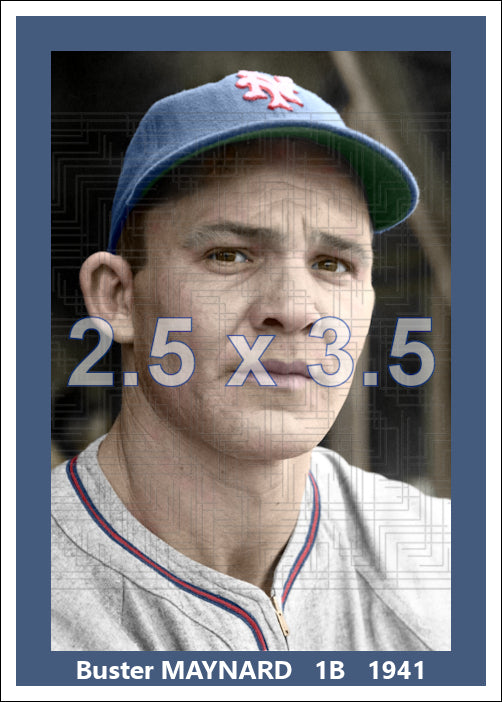 Buster Maynard - 1941 New York Giants - choose a size & style