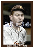 Buster Mills - 1938 St. Louis Browns - choose a size & style