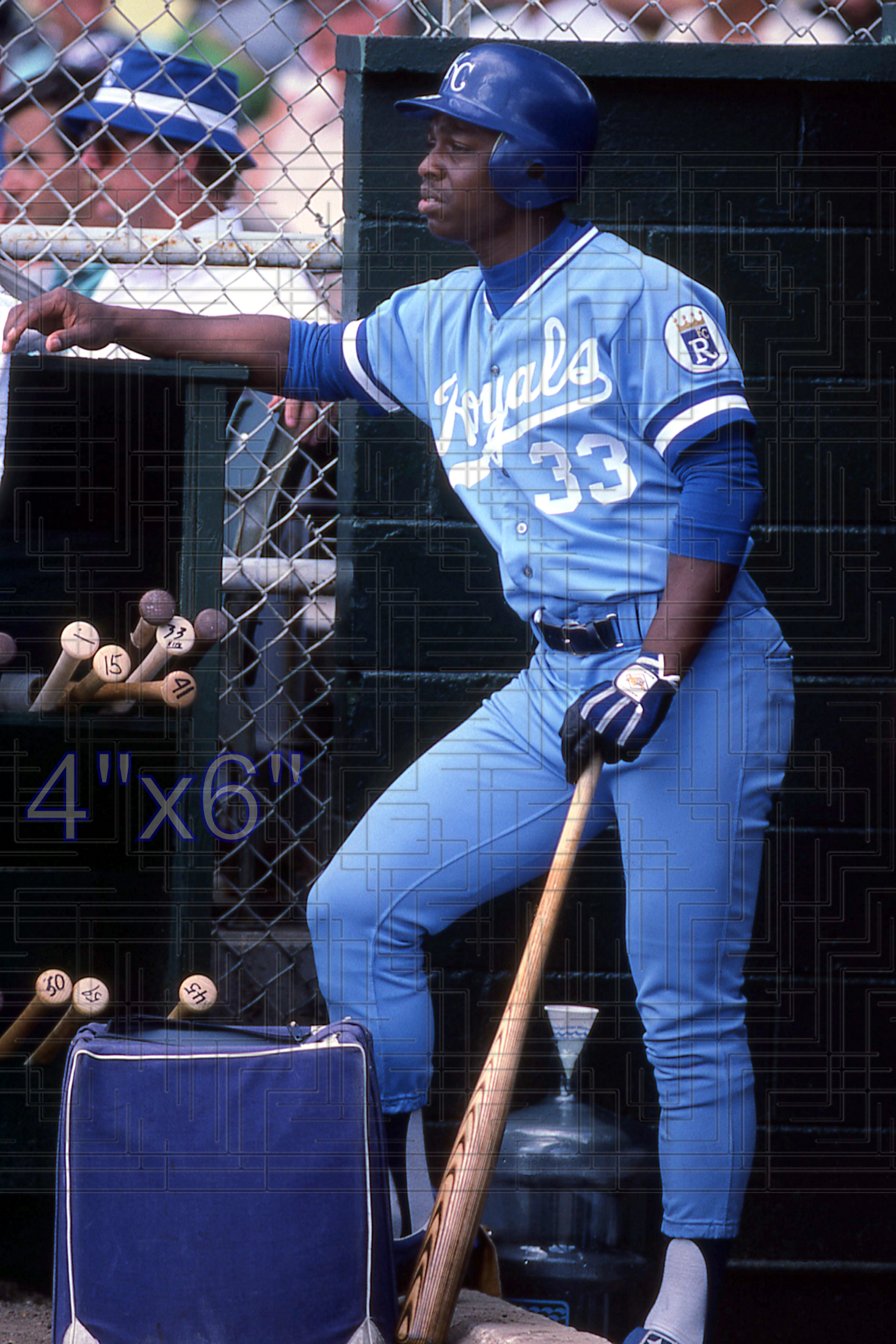Butch Davis - 1985 Kansas City Royals - choose a size & style