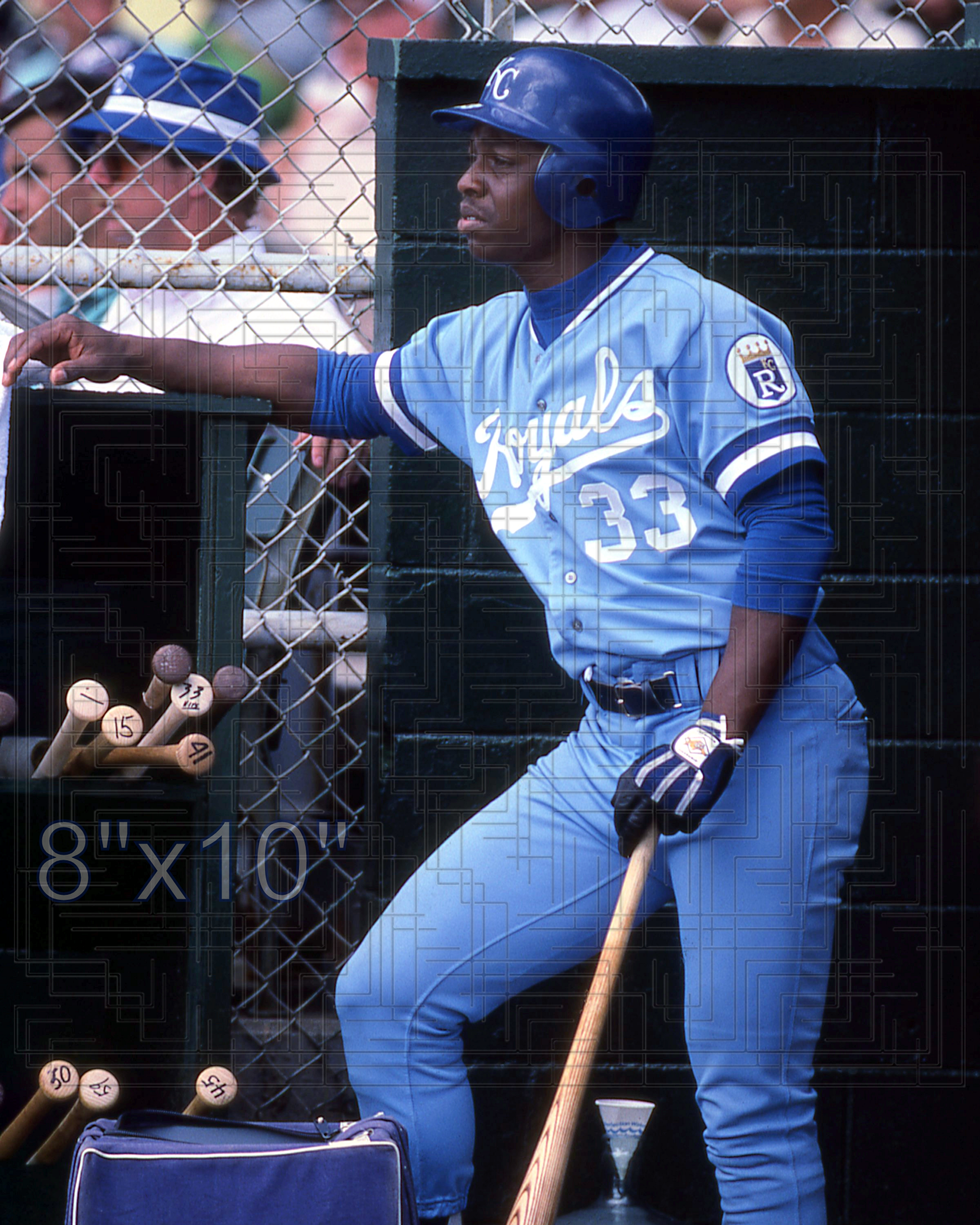 Butch Davis - 1985 Kansas City Royals - choose a size & style