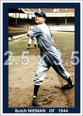 Butch Nieman - 1944 Boston Braves - choose a size & style