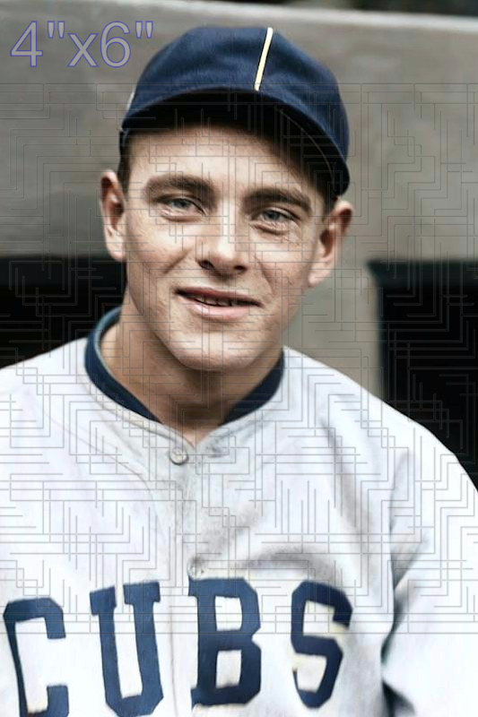 Butch Weis - 1924 Chicago Cubs - choose a size & style