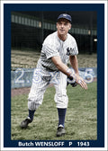 Butch Wensloff - 1943 New York Yankees - choose a size & style