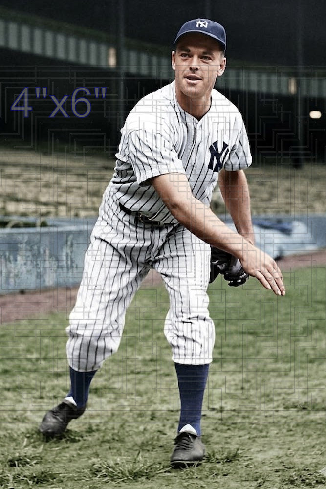 Butch Wensloff - 1943 New York Yankees - choose a size & style