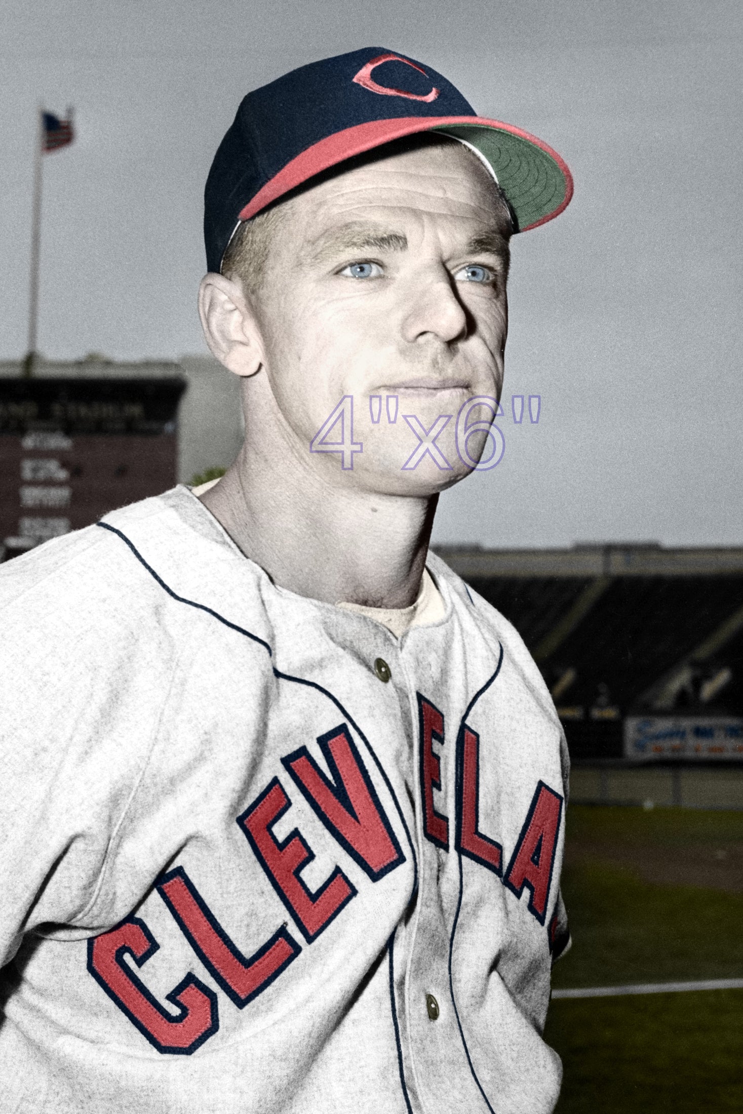 Butch Wensloff - 1948 Cleveland Indians - choose a size & style