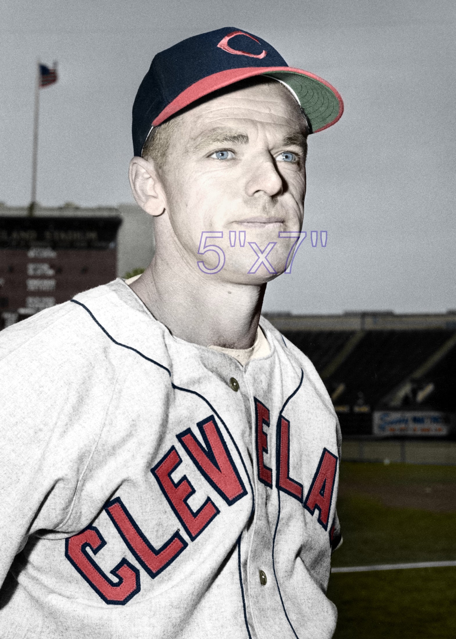 Butch Wensloff - 1948 Cleveland Indians - choose a size & style