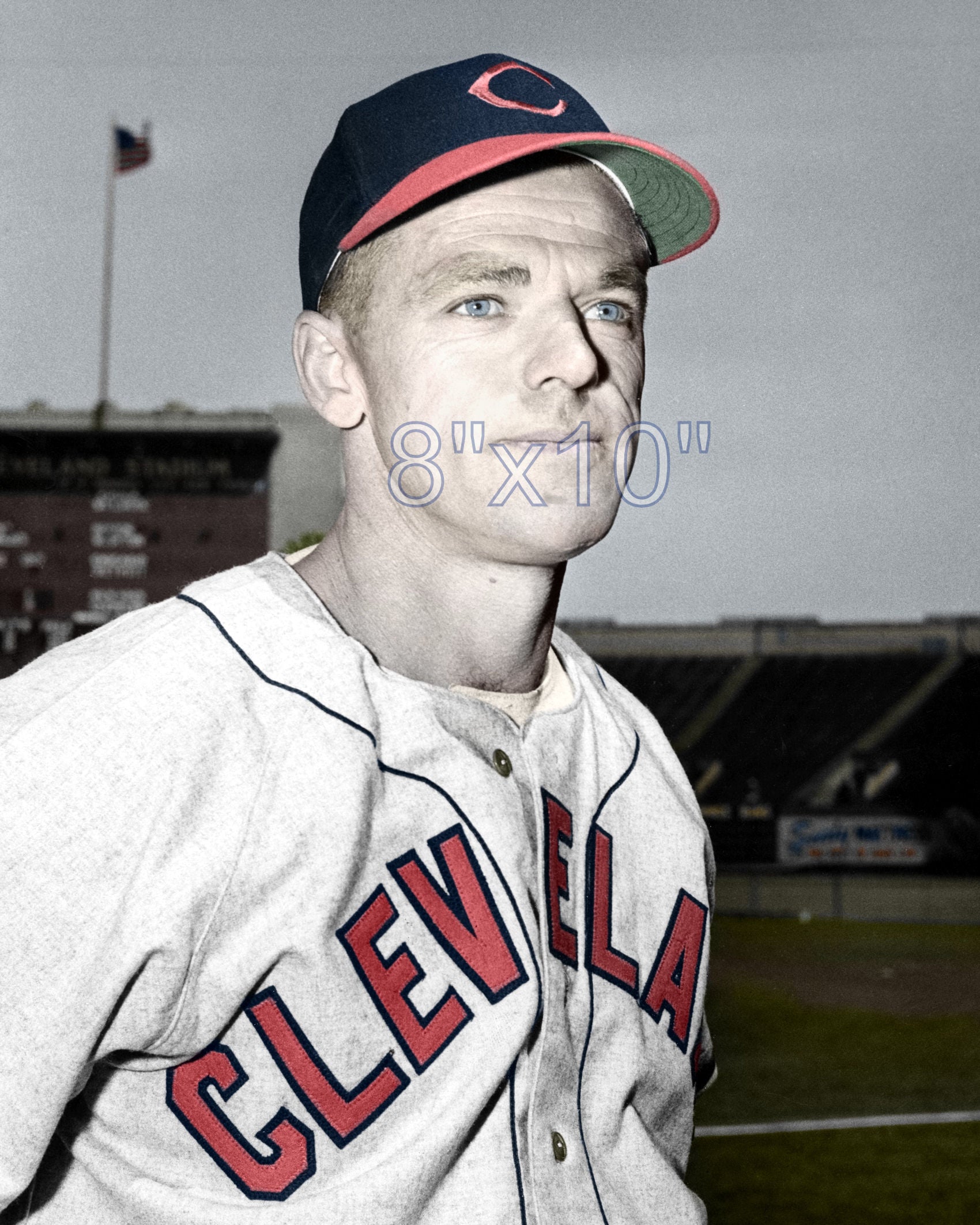 Butch Wensloff - 1948 Cleveland Indians - choose a size & style