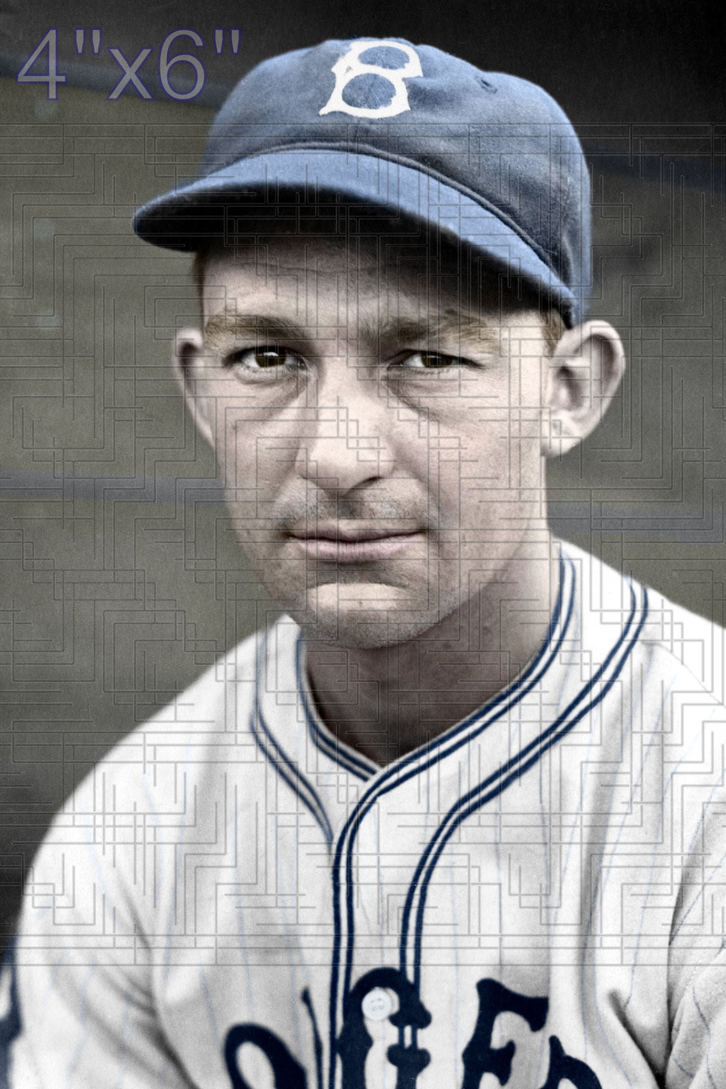 Buzz Boyle - 1934 Brooklyn Dodgers - choose a size & style