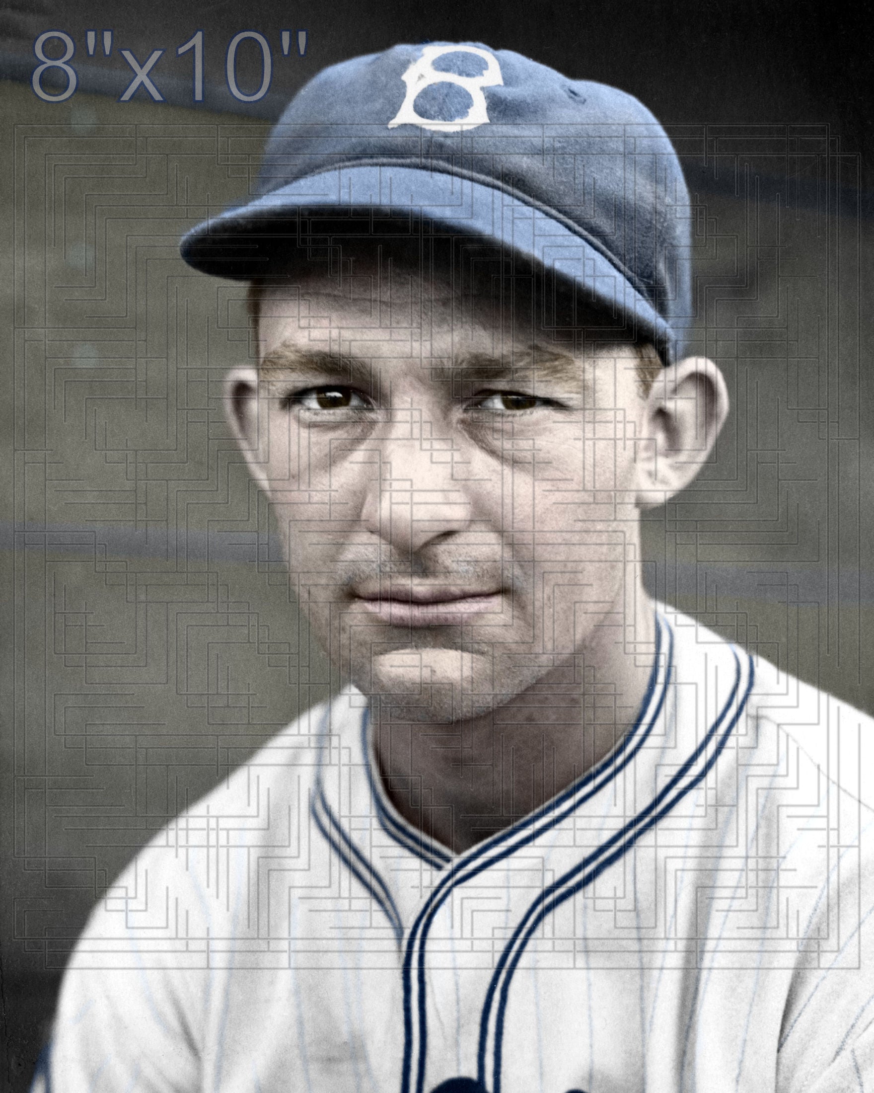 Buzz Boyle - 1934 Brooklyn Dodgers - choose a size & style