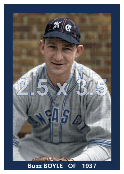 Buzz Boyle - 1937 Kansas City Blues - choose a size & style