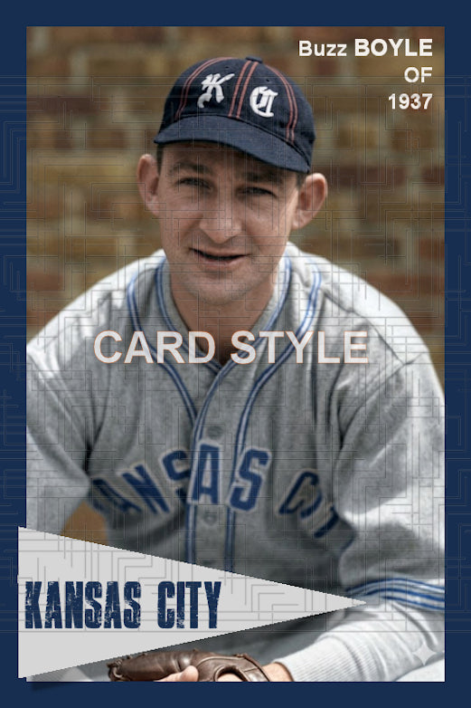 Buzz Boyle - 1937 Kansas City Blues - choose a size & style