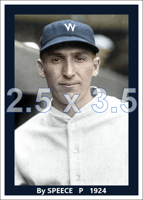 By Speece - 1924 Washington Senators - choose a size & style