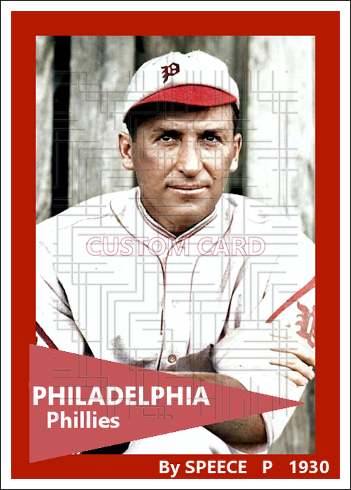By Speece - 1930 Philadelphia Phillies - choose a size & style