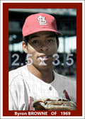Byron Browne - 1969 St. Louis Cardinals - choose a size & style
