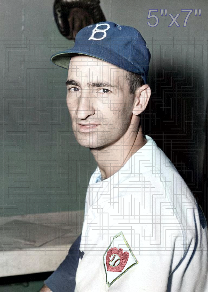 Cal Abrams - 1951 Brooklyn Dodgers - choose a size & style
