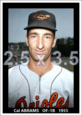 Cal Abrams - 1955 Baltimore Orioles - choose a size & style