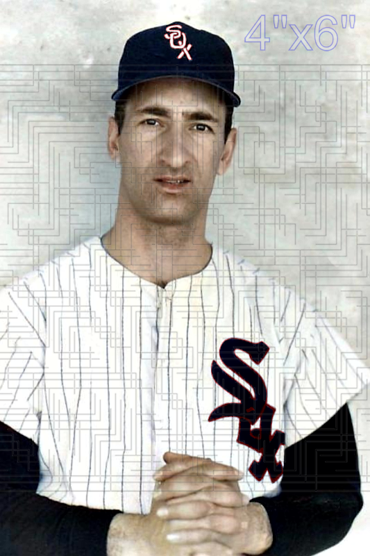 Cal Abrams - 1956 Chicago White Sox - choose a size & style