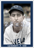 Cal Dorsett - 1940 Cleveland Indians - choose a size & style