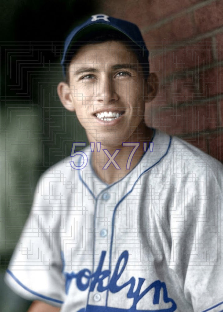 Cal McLish - 1944 Brooklyn Dodgers - choose a size & style