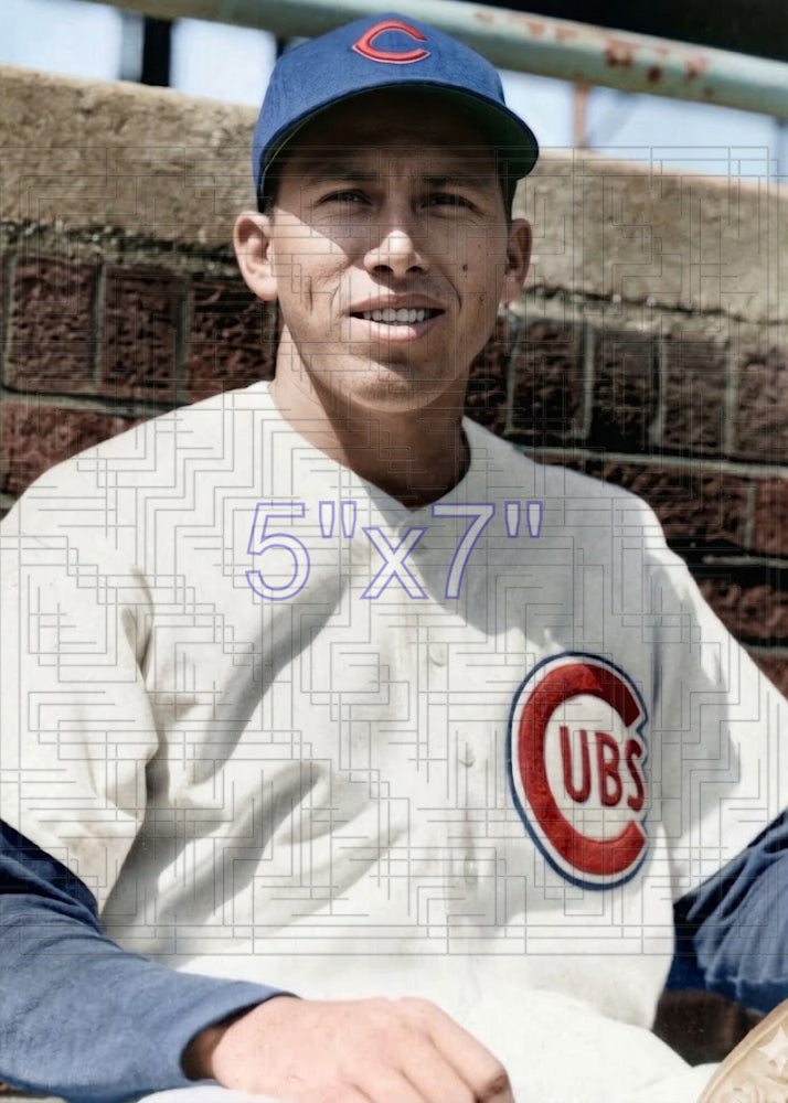 Cal McLish - 1951 Chicago Cubs - choose a size & style