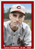Calvin Chapman - 1936 Cincinnati Reds - choose a size & style