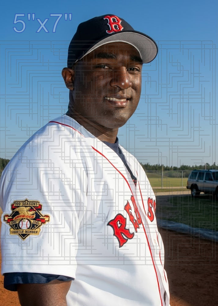 Calvin Pickering - 2001 Boston Red Sox - choose a size & style