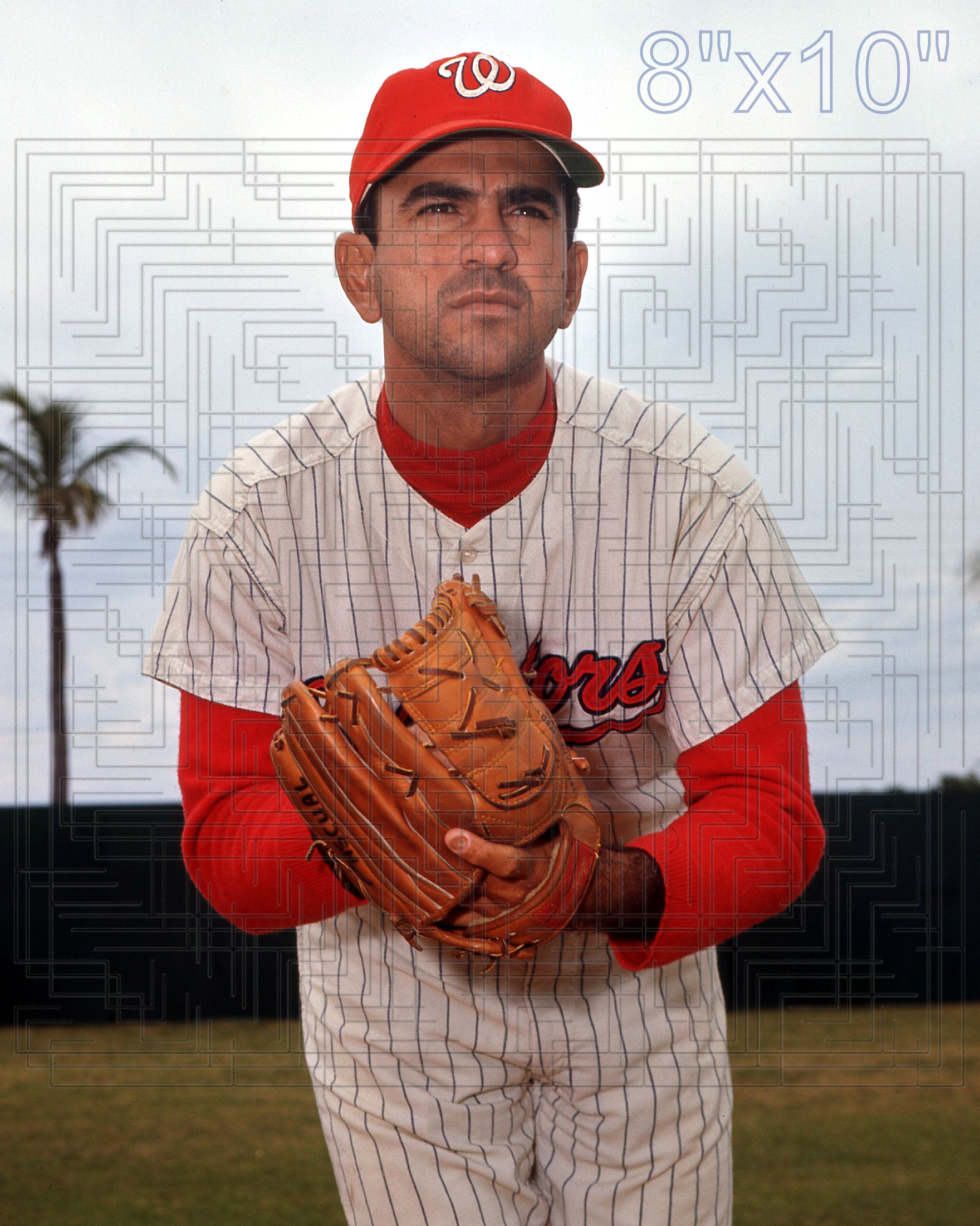 Camilo Pascual - 1968 Washington Senators - choose a size & style