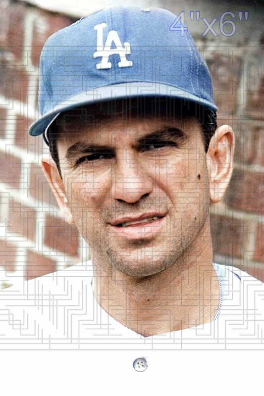 Camilo Pascual - 1970 Los Angeles Dodgers - choose a size & style