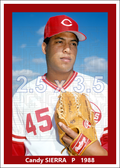 Candy Sierra - 1988 Cincinnati Reds - choose a size & style