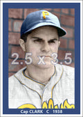 Cap Clark - 1938 Philadelphia Phillies - choose a size & style