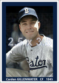 Carden Gillenwater - 1945 Boston Braves - choose a size & style