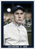 Carl Fischer - 1930 Washington Senators - choose a size & style
