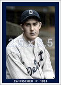 Carl Fischer - 1933 Detroit Tigers - choose a size & style