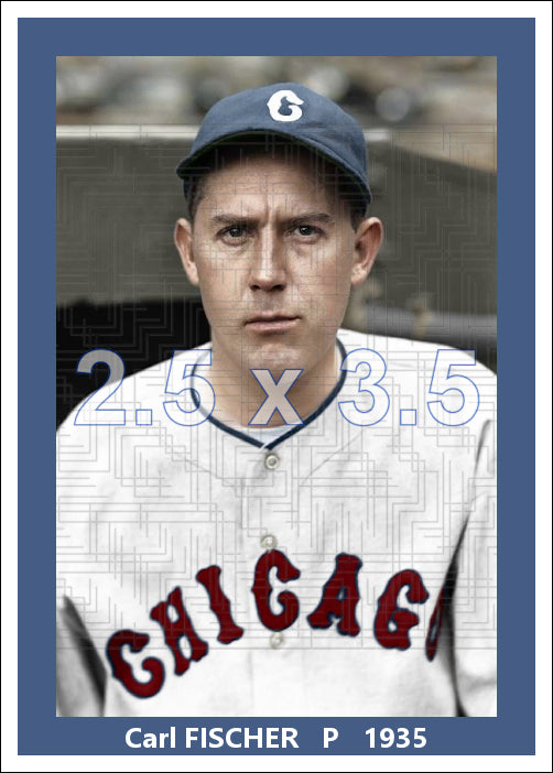Carl Fischer - 1935 Chicago White Sox - choose a size & style