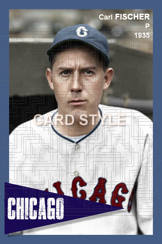 Carl Fischer - 1935 Chicago White Sox - choose a size & style
