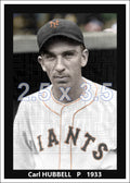 Carl Hubbell - 1933 New York Giants - choose a size & style