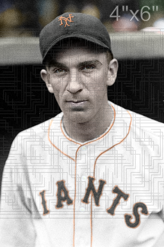 Carl Hubbell - 1933 New York Giants - choose a size & style