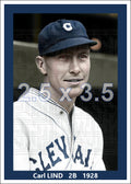 Carl Lind - 1928 Cleveland Indians - choose a size & style