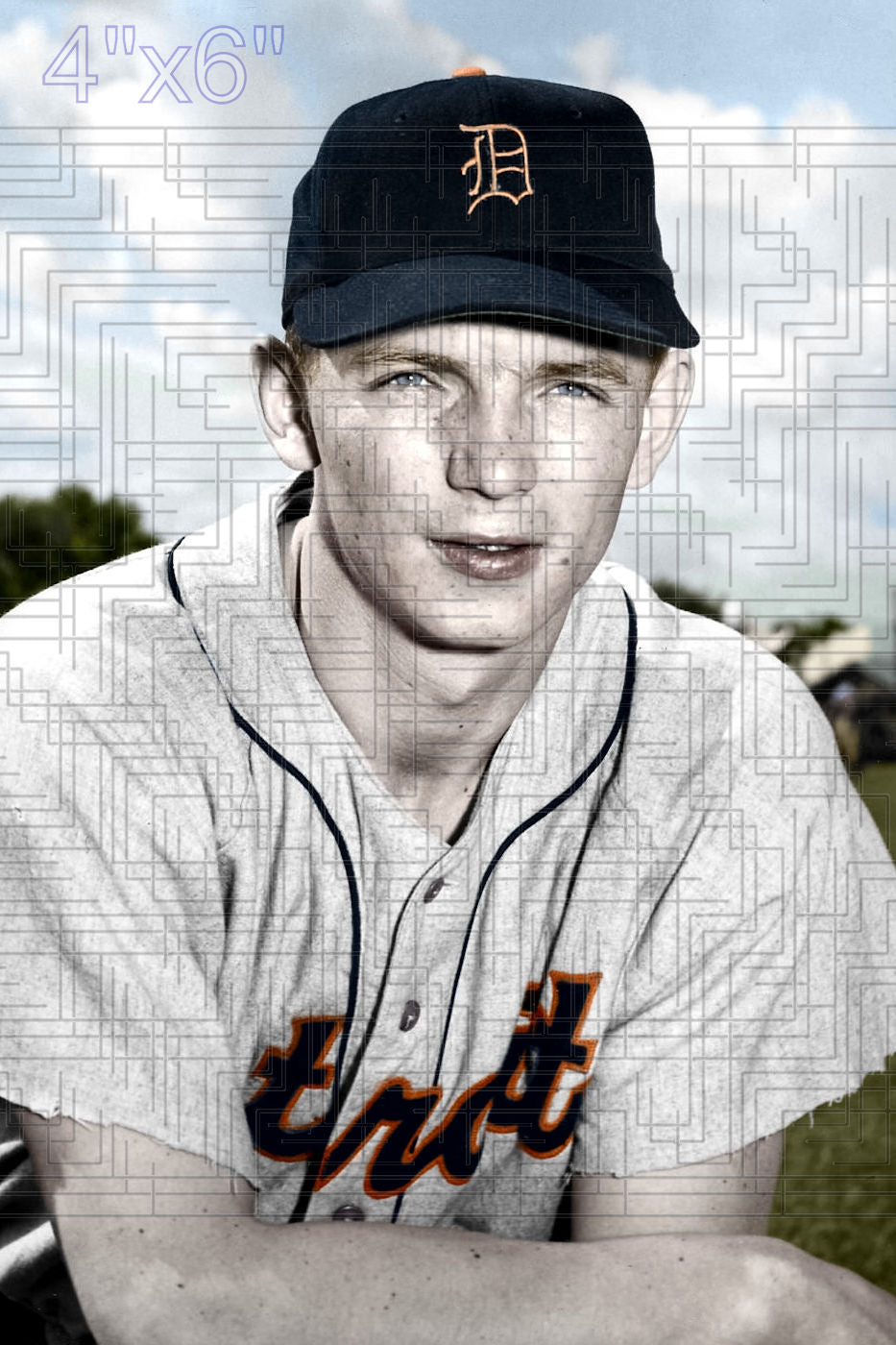 Carl Linhart - 1952 Detroit Tigers - choose a size & style