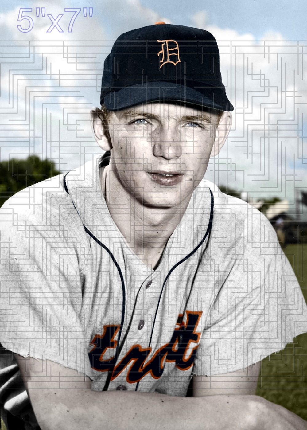 Carl Linhart - 1952 Detroit Tigers - choose a size & style