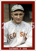 Carl Mays - 1918 Boston Red Sox - choose a size & style