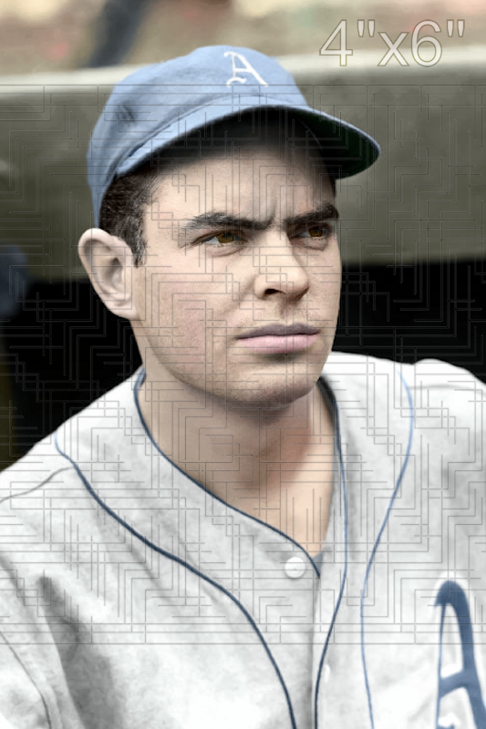 Carl Miles - 1940 Philadelphia Athletics - choose a size & style