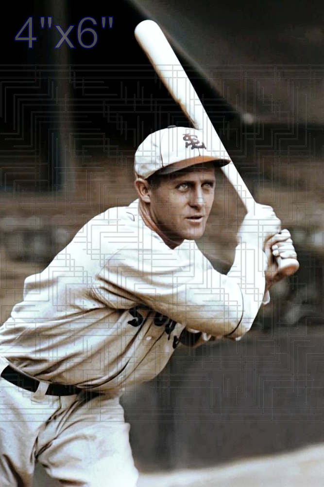 Carl Reynolds - 1933 St. Louis Browns - choose a size & style